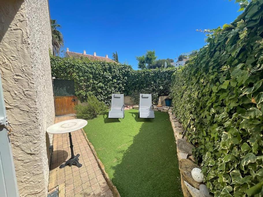 Appart-St Cyr Sur Mer-La Madrague-4Pers-Parking Saint-Cyr-sur-Mer Exterior foto